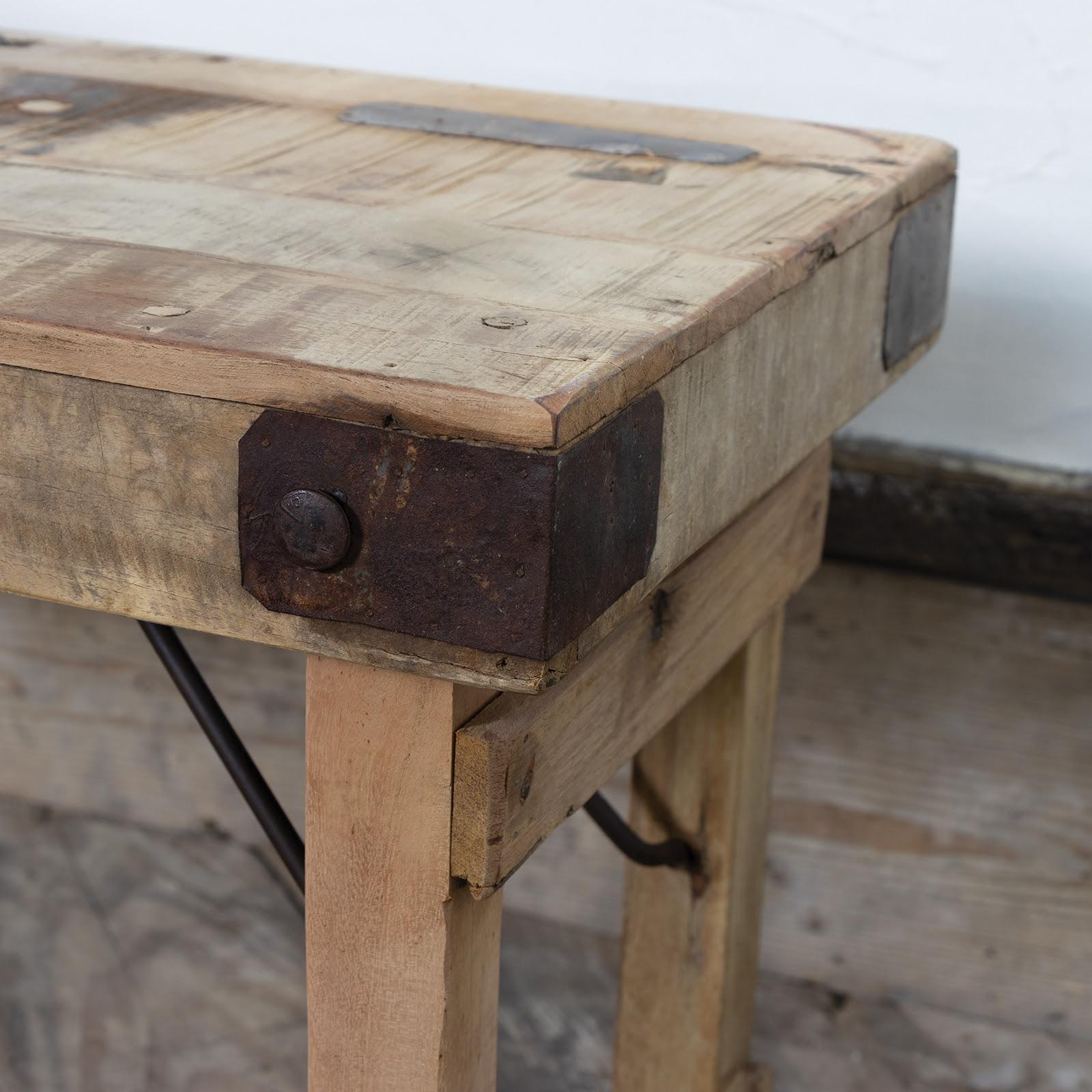 Wooden Folding Bench | Regina Andrew Detroit